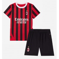 Fotbalové Dres AC Milan Luka Modric #14 Dětské Domácí 2025-26 Krátký Rukáv (+ trenýrky)